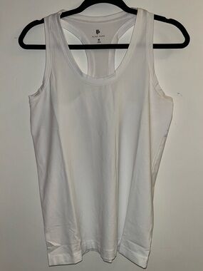 Flint Park Volley Tennis Tank Women's Medium in White NEW